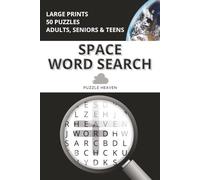 Space Word Search Book: Explore Over 50 Fun and Easy-to-Read Puzzles About Planets, Stars, Galaxies, and More | 110 Pages of Brain-Boosting Entertainment for All Ages