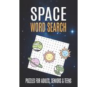 Space Word Search Puzzle Book: 50 Stellar Puzzles • 750 Space-Themed Words • Compact 6 x 9 Inch Book for Fun on the Go