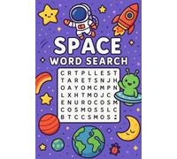 Space Word Search Puzzle Book: Explore the Universe with Fun Challenges Featuring Planets, Stars, Astronauts, and Galaxies in a Large Print Format
