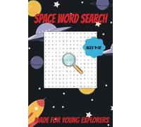Space word Search Puzzle Book for 9-12 years: Word Searches with Easy to Read Print space themed, 6x9 inches, 110 pages | 50+ Puzzles