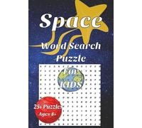 Space Word Search Puzzle Book For Kids: Word Searches With Easy To Read Print About Space, Astronomy, Astrology, and More | 6x9 inches, 60 Pages | 25+ ... Up... Gift For Birthdays, Holiday, Education