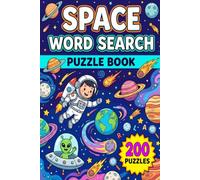 Space Word Search Puzzle Book: Fun Space Puzzles for Kids & Adults