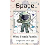 Space Word Search Puzzle Book: Word Search with Easy to Read Print about Space, Astronauts, Astronomy, Rockets and More | 6x9 inches, 110 pages | 50+ ... … Gift for Vacation, Holidays and Free Times.