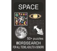 Space Word Search Puzzle Book: Word Search with Easy to Read Print about Space, Spacecraft, Planets and more[ 6*9 inches, 110pages]50+Puzzles......Gift for Vacations, Holidays and Freetimes