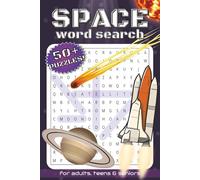 Space Word Search Puzzle Book: Word Searches with Easy to Read Print about Planets, Space, the Solar System and More | 6x9 inches, 110 pages | 50+ ... and Free Times. Great for Anxiety Relief.