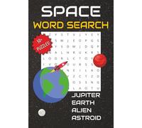 Space Word Search Puzzle Book: Word Searches with Easy to Read Print about Space | 6x9 inches, 110 pages | 50+ Puzzles... Gift for Vacations, holidays and Free Time Fun