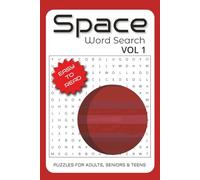 Space Word Search Puzzle Book: Word Searches with Easy to Read Print about Space, Galaxy, Astronomy, Outer Space and More | 6x9 inches, 110 pages | ... and Free Times | For Adults, Seniors & Teens