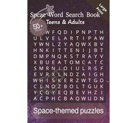 Space Word Search Puzzle Book: Word Searches with easy to Read Print about Space , planets and more | 9*6 Inches , 110 Pages | 50+ puzzles .. Gift for vacation, Holiday and free Times