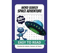 Space Word Search Puzzle Book: Word Searches with Easy to Read Print about Space, Planets, Rockets | 6x9 inches, 110 pages | 50+ puzzles | Gift for Vacations, Holidays