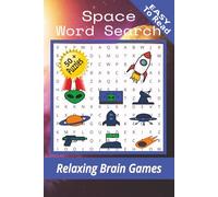 Space Word Search Puzzle Book: Word Searches with Easy to Read Print about Space, Planets, Rockets and More | 6x9 inches, 110 pages | 50+ Puzzles ... Gift for Vacations, Holidays and Free Times