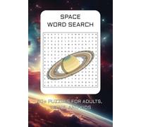 Space Word Search Puzzle Book: Word Searches with Easy to Read Print about Space, Sci-Fi, Rockets, and More | 6x9 inches, 112 pages | 50+ Puzzles ... Gift for Vacations, Holidays and Free Times