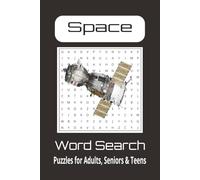 Space Word Search Puzzle Book: Word Searches with easy to read Print about Space, Space Travel, Space rocket. 6x9 inches, 110 pages, 50+ Puzzles... Gift for vacations, Holidays, and free times.