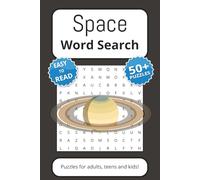 Space Word Search Puzzle Book: Word Searches with Easy to Read Print about Space, Stars, Planets and More | 6x9 inches 110 pages | 50+ Puzzles... Gift for Vacations, Holidays and Free Times