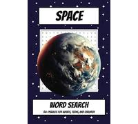 Space Word Search Puzzle Book: Word Searches with Easy to Read Print about Space such as Planets, Rocketships, and More | 6x9 inches, 110 Pages | ... Gift for Vacations, Holidays, and Free Times