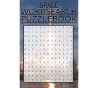 Space Wordseaech Puzzlebook: Word Searches with Easy to Read Print about Space, Astronauts, stars and More 6x9 inches, 120 pages / 60 Puzzles ... Gift for Friends, Holidays and Free Times