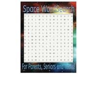 Space WordSearch: Challenging Space-Themed Word Search