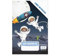 Space Writing Notebook for Kids - Primary Handwriting Paper - 120 Pages: Astronaut Notebook for Boys - Primary Writing Paper for School and Handwriting Practice