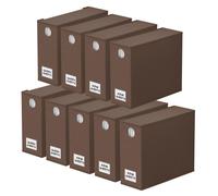 SpaceAid - Confezione da 9 organizer per lenzuola e contenitori, pieghevole, con finestra per armadio biancheria, per biancheria da letto matrimo