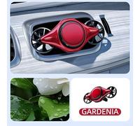 Spacecraft, Twin Turbine Rotary Fragrance Gel, ideale per creare un ambiente di guida piacevole (rosso)