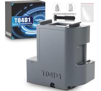 Spaceink T04D1 Scatola di Manutenzione Compatibile per Epson WF-2960DWF ET-3850 ET-4850 ET-5150 ET-M1180 ET-15000 ET-M1170 ET-5170 WF-2880DWF ET-3750 ET-4750, Contenitore di Manutenzione T04D1 T04D100