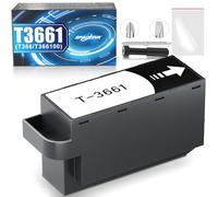 Spaceink T3661 Scatola di Manutenzione Compatibile per Epson Expression Premium XP-6100 Expression Photo XP-970 XP-8700 HD XP-15000 XP-8600 XP-8500 XP-6000 XP-6105,Casella Manutenzione C13T366100
