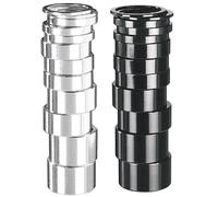 Spacer 1' Alu 20mm silber