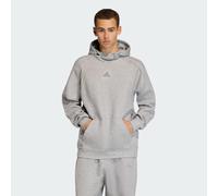 SPACER CUTLINE HOODIE Medium Grey Heather L