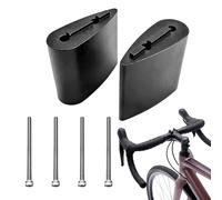 Spacer del manubrio in bicicletta - distanziatore del manubrio | Set di distanziali prioritari | Spacer per i ciclisti da corsa | Stopping Stop per guidare lo sterzo, la fermata del distanziatore per