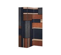 SpaceRebels Paravento 3 Pannelli - Divisorio Pieghevole in Legno, Stampa su 2 Lati - Separé Moderno, Parete Divisoria Interni, Stile Spagnolo, Design Decorativo