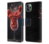 SPACESCAPES COCKTAIL CUSTODIA COVER A PORTAFOGLIO PER APPLE iPHONE TELEFONI