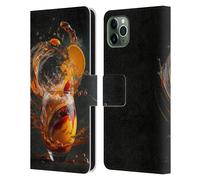 SPACESCAPES COCKTAIL CUSTODIA COVER A PORTAFOGLIO PER APPLE iPHONE TELEFONI