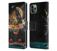 SPACESCAPES COCKTAIL CUSTODIA COVER A PORTAFOGLIO PER APPLE iPHONE TELEFONI