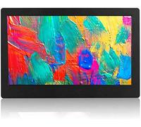 Spacmirrors Cornice Digitale, Cornice Digitale da 10 Pollici Risoluzione 1024x600 16:9 Schermo LED Anteprima Immagine Video Lettore Musicale Accensione e Spegnimento Automatico con Telecomando, Suppo