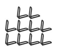 Spacnana 25pcs Piastrella Piastrella Piastrella, Posizionamento di Livellamento Professionale Strumento Ausiliario con Plastica ABS per Composti di Livellamento di Piastrelle a 90 Gradi