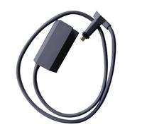 Spacnana Adattatore Ethernet per Rete Esterna Cablata Adattatore Ethernet Internet Satellitare con Connessione Veloce e Stabile per Parabola Rettangolare Plug and Play