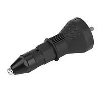 Spacnana Adattatore per Pistole per Dadi per Rivetti Kit di Strumenti per Rivettatura in Metallo e Plastica con 4 Teste di Rivetto per Trapano Elettrico 1000 Giri/min per Lavorazione dei Metalli (#2)