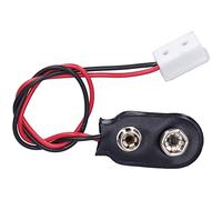 Spacnana Alimentatore per Lampada per Casa delle Bambole, Materiale Plastico, Connettore per Luce in Miniatura, da 9 V a 12 V per Mini Luci e Piccole Prese per Casa delle Bambole