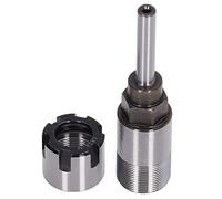 Spacnana Asta di Prolunga del Router Bip, Supporto per Estensione per Bit Router, Gambo Rotondo dell'adattatore in Carburo in Cemento 1/4 Pollici per il Taglio della Fresatura in Legno, Drill