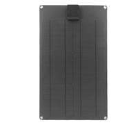 Spacnana Caricabatterie e Mantenitore per Batteria per Auto a Pannello Solare, Caricabatterie Solare Portatile da 30 W con Controller Intelligente per Batteria Moto Barca