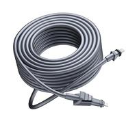 Spacnana Cavo Satellitare Rettangolare, Gomma e Rame Rosso, Connessione Stabile e Installazione Semplice, Compatibile con Sistemi Flat e Vari Router, Lunghezza 100 Piedi