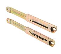 Spacnana Cerniera Telescopica Regolabile, Materiale in Ferro, Regolatore dell'angolo a 5 velocità per Divano Letto e Accessori per Mobili Fai-da-te (5a marcia a una leva)