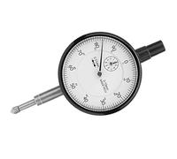 Spacnana Comparatore con Precisione 0,01 Mm, Range 0-10 Mm, Manometro Antiurto con Design Zigrinato Quadrante Trasparente, Interno in Rame per Misurare L'errore di Posizione del Pezzo