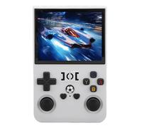 Spacnana Console di Gioco Portatile, Doppio Joystick 3D, Display IPS da 3,5 Pollici, 18000 Giochi, Scheda di Memoria Inclusa, Chip da Gioco RK3326, Chiavi Real Spring L R (64GB)