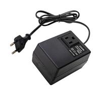 Spacnana Convertitore di Tensione da 220 V a 110 V, Trasformatore di Alimentazione da Viaggio da 200 W, Spina Europea, per Dispositivi CA 110 Entro 100 W, Adattatore Portatile per Viaggi, Viaggi,
