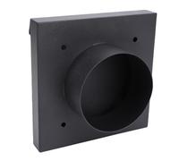 Spacnana Copertura per Presa d'aria per Asciugatrice da 4 Pollici, Lega di Alluminio, Design di Scarico Resistente Alle Intemperie per Uso Domestico, e Bagno