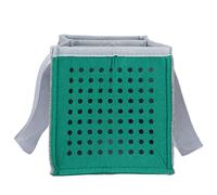 Spacnana Custodia per il Trasporto per TonieBox, Grande Borsa Portatile in Feltro con 6 Cinghie Elastiche e Partizione, per gli Accessori per Altoparlanti Cuffie Musicali Musicisti (Lake Blue)