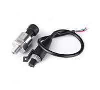 Spacnana DC 5V 30/100/150/200/300/500 PSI Transduttore di Pressione, Sensore in Acciaio Inossidabile 1/8npt Filo Inossidabile per Olio (300psi)
