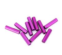 Spacnana Distanziatore Rotondo in Alluminio M3x20, Aste Distanziatrici Viola per Quadricottero FPV e UAV, Confezione da 10, Lega di Alluminio Leggera, Lunghezza 20 Mm