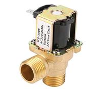 Spacnana Elettrovalvola a Ottone G1/2 Normalmente Chiusa, 220V CA 0.8Mpa Ingresso Acqua, per Tubazioni di Alimentazione Idrica