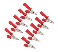 Spacnana FORMAZIONE/TORTO DI COCODRYL COPPER con Materiale Brasse, per il Controllo dei Cavi, Confezione DI 10 per Test Sperimentali e Cavi (rosso)